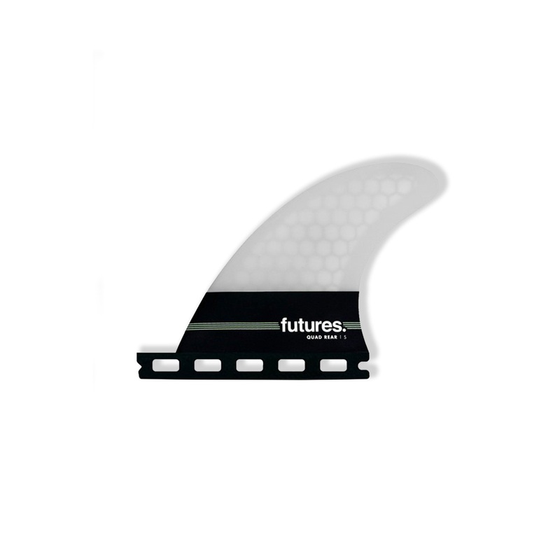 FUTURES – QUAD REAR NEUTRAL – HONEYCOMB – S – 2FINS
