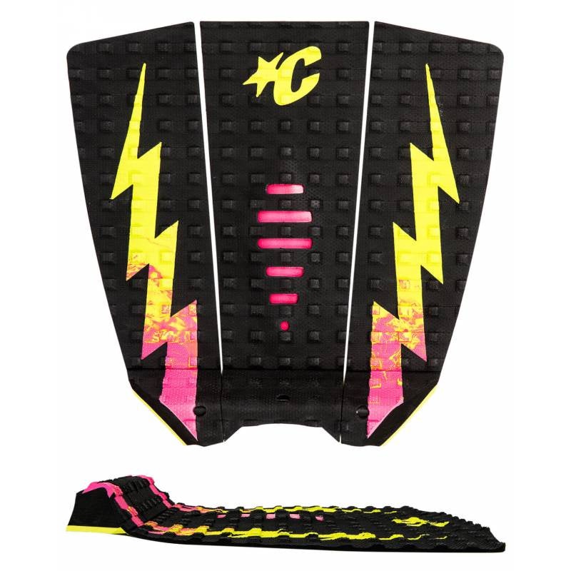 MICK EUGENE FANNING LITE GRIP – BLACK PINK FADE LIME