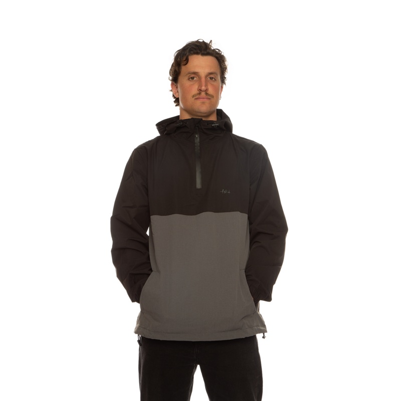 Tiki Barn Jacket in Black / Graphite