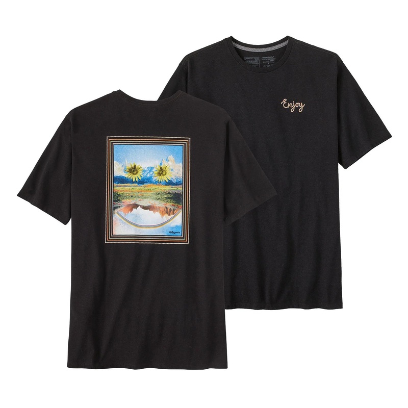 50 YEAR RESPONSIBILI TEE – RAINBOW SMILE INK BLACK