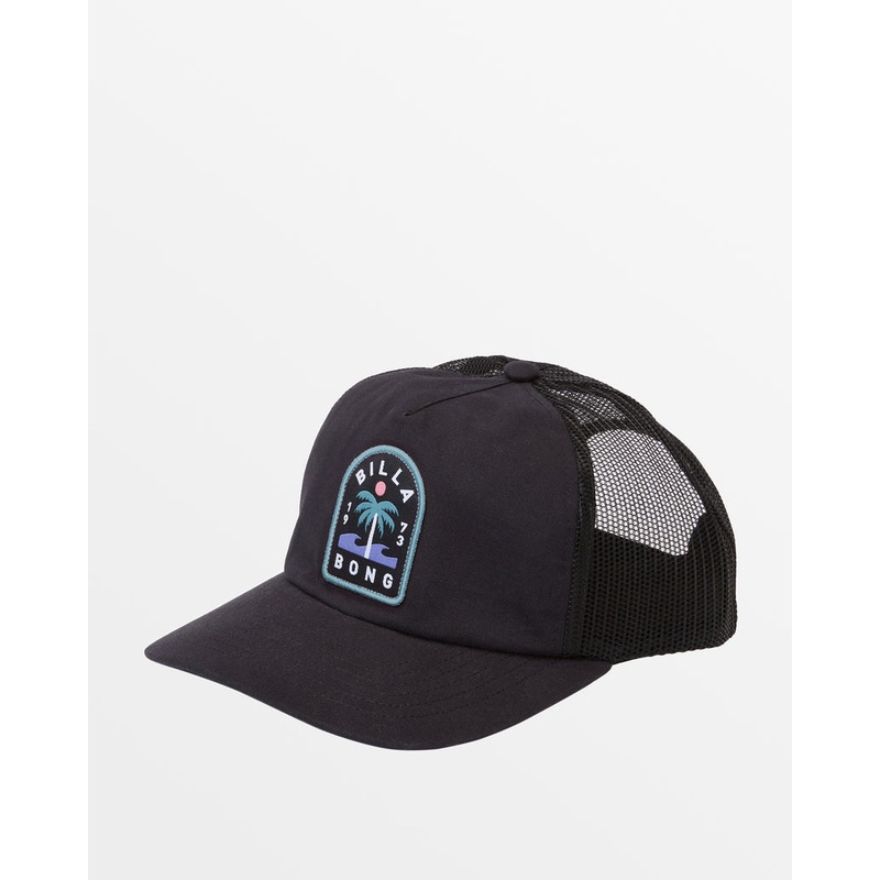 Billabong Lounge Trucker Hat-Black