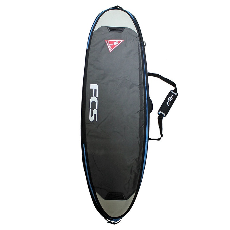 FCS Double Travel Funboard Cover (Grey) – 6’3″