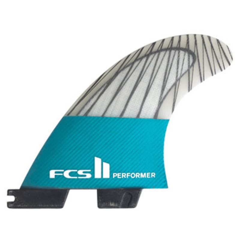 FCS II Performer PC Carbon Tri Fin Set – Medium