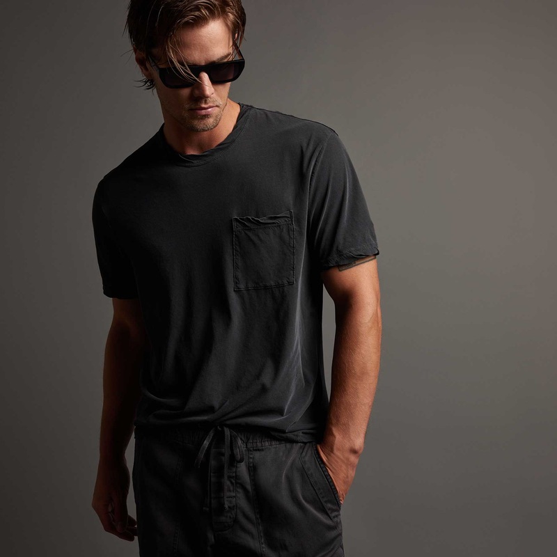 Jersey Short Sleeve Pocket Crew – Magma Pigment
