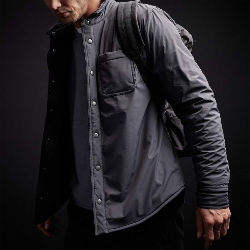 Plaid Lined Performance Jacket – Carbon