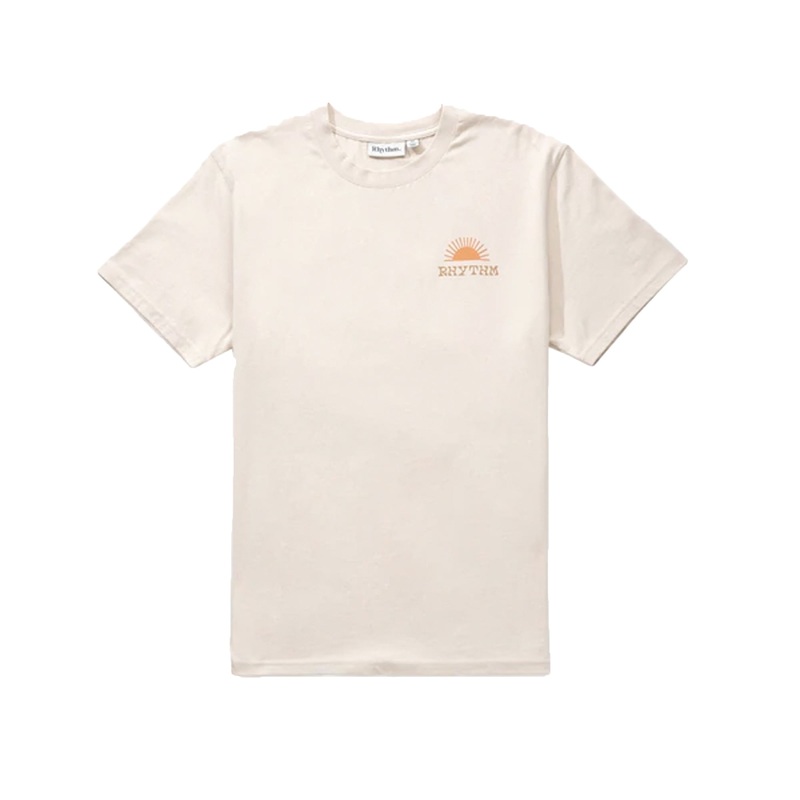 Rhythm Awake Men’s S/S T-Shirt – Natural