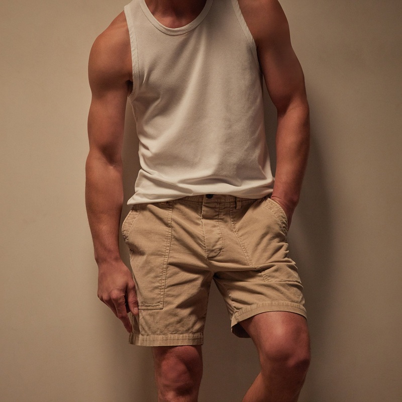 Venice Beach Cord Short – Sand Dune Pigment