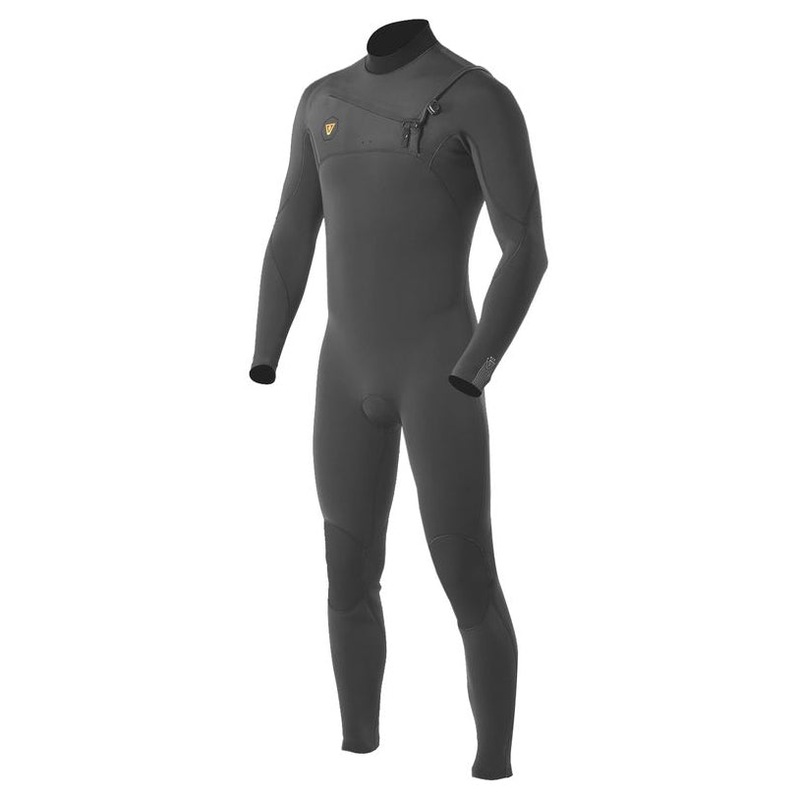 Vissla 7 Seas 4/3mm Chest Zip Wetsuit – Charcoal 2