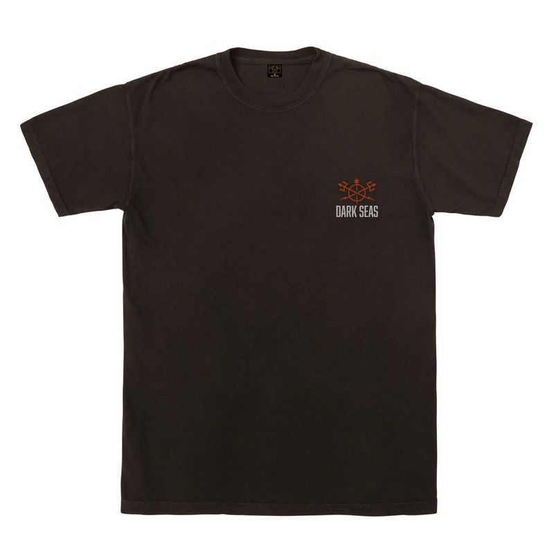 Dark Seas Field Mark Men’s S/S T-Shirt – Black