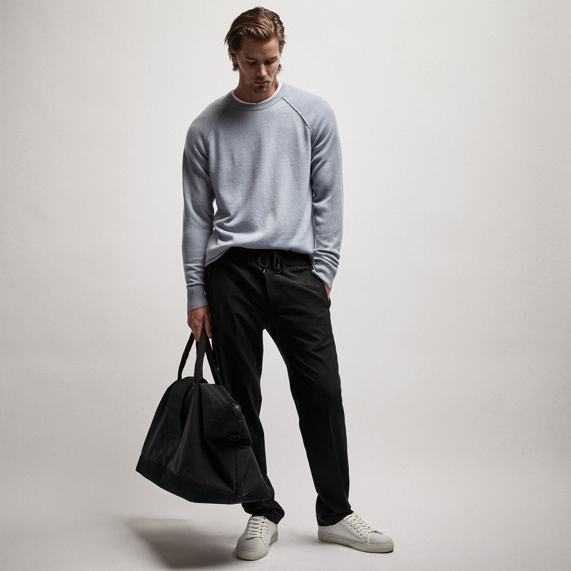 Recycled Cashmere Raglan – Breeze