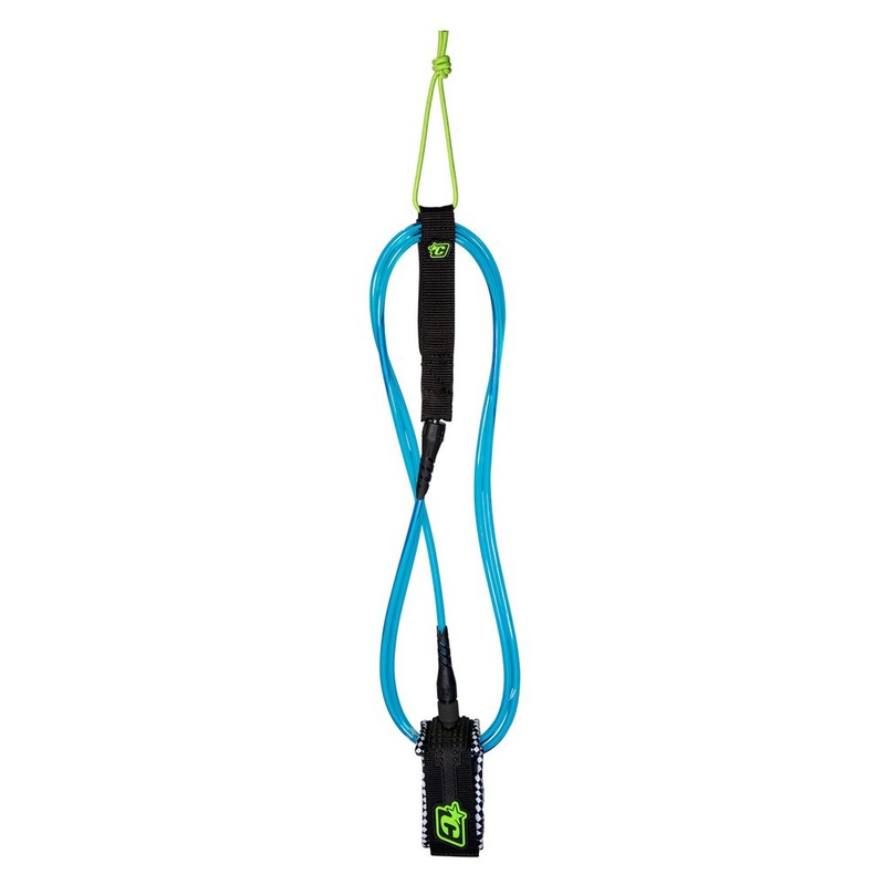 Creatures of Leisure 7ft Pro Leash – Cyan/Black