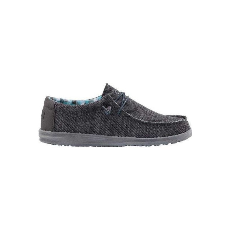 Hey Dude Wally Sox Charcoal