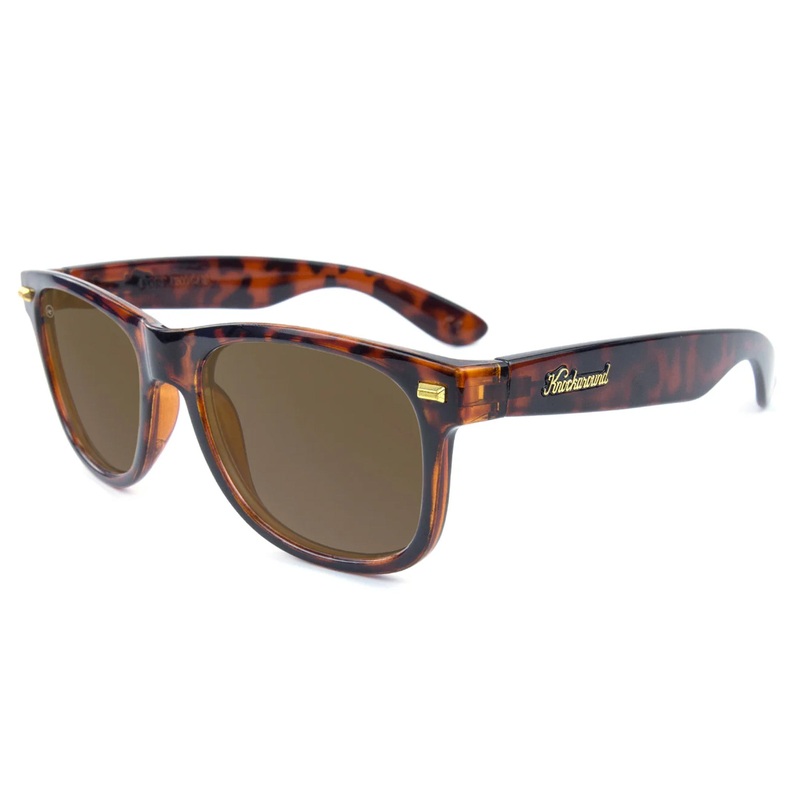 Knockaround Fort Knocks Men’s Sunglasses – Tortoise Shell Polarized