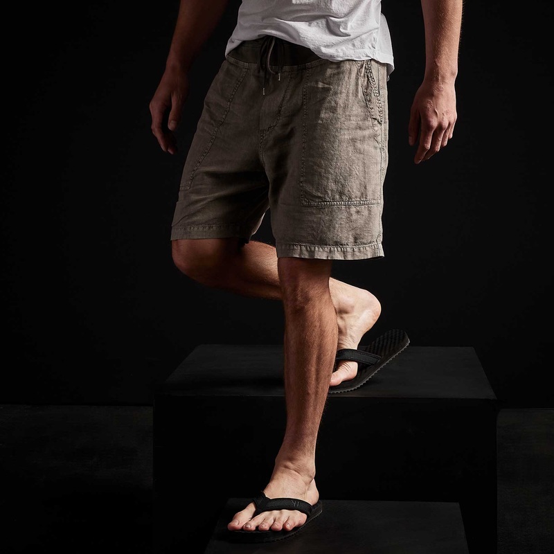 Linen Utility Short – Fume Pigment