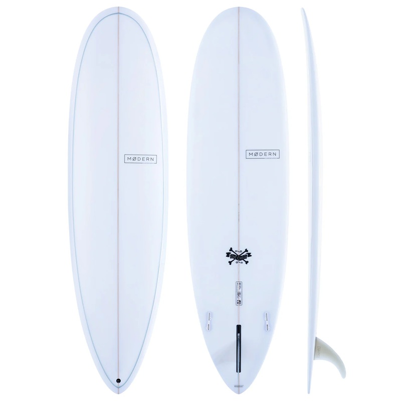 MODERN LOVE CHILD 7’0″ GREY/SKY BLUE PINLINE PU 52.6L FCSII