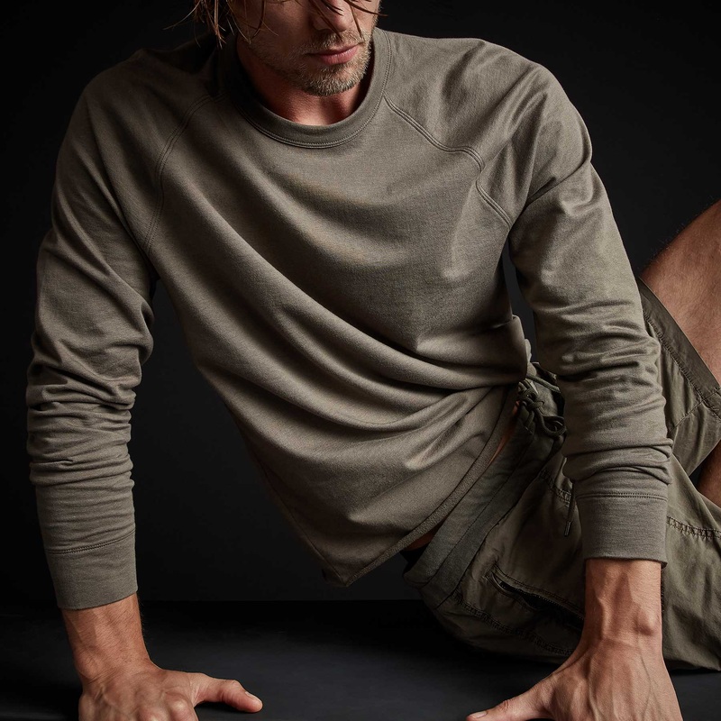 Feather Weight Terry Raglan Crew – Platoon