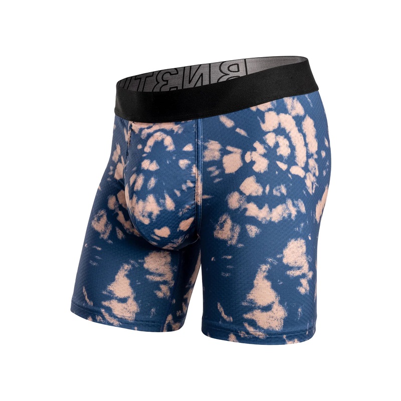 BN3TH Entourage Men’s Boxer Briefs – Tie-Dye Navy Acid