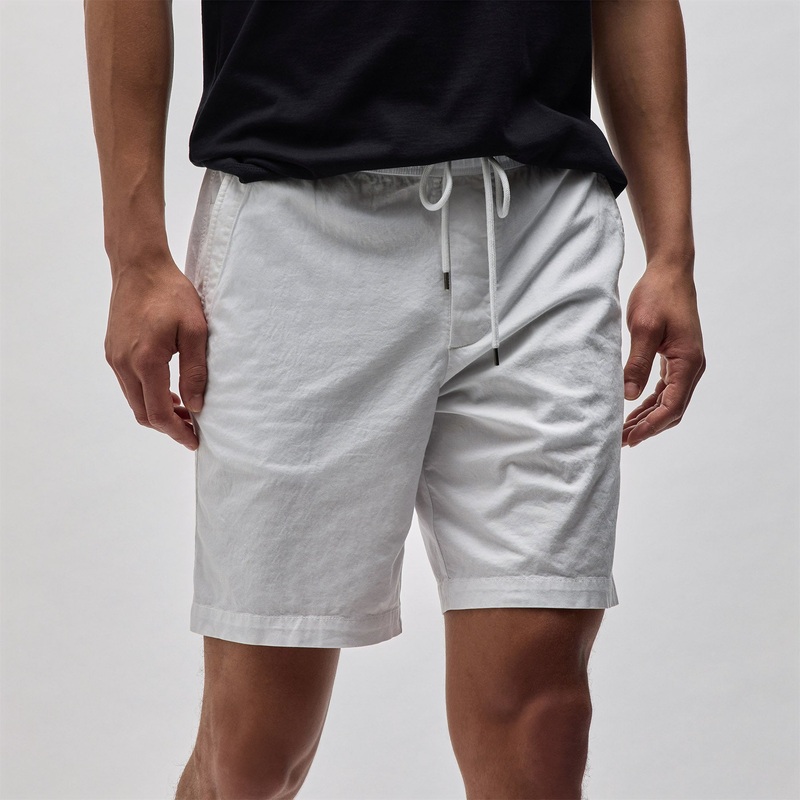 Cotton Linen Short – White