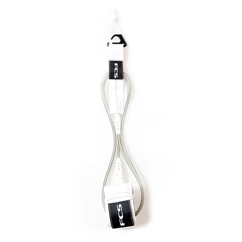 FCS 6ft Regular Leash – White