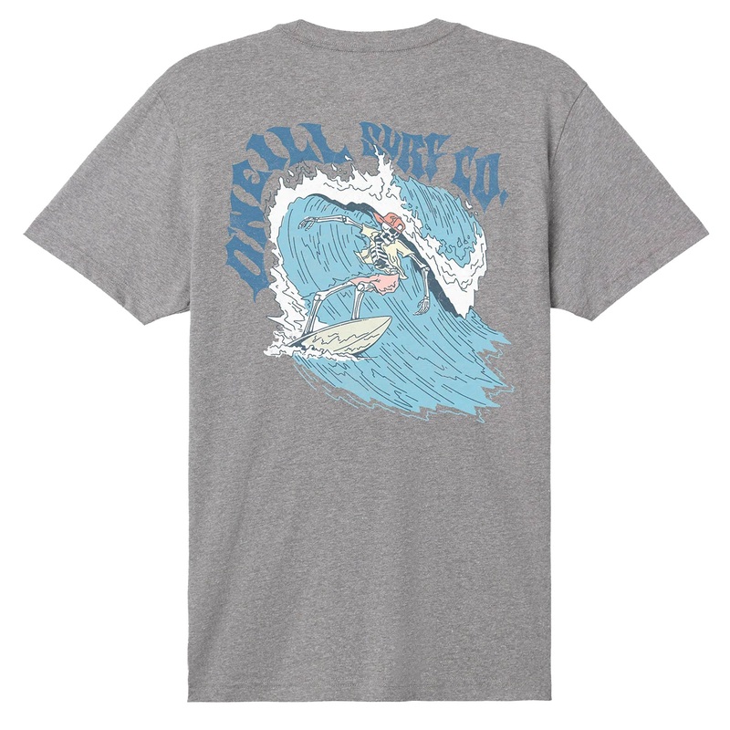 O’Neill Pump Men’s S/S T-Shirt – Heather Grey