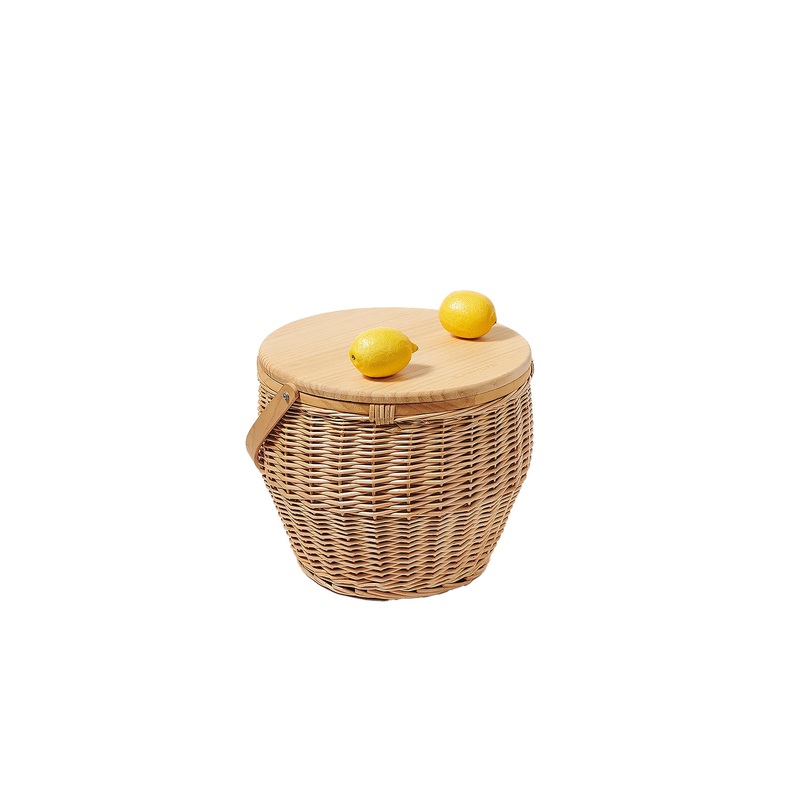Sunny Life Round Picnic Cooler Basket