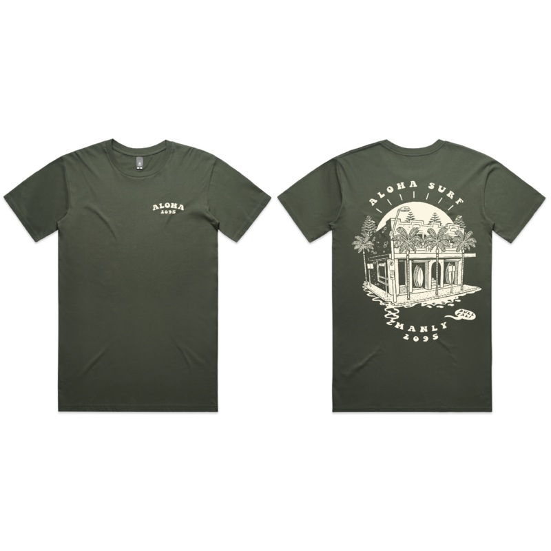 ALOHA 2095 SS SHOP TEE – CYPRESS
