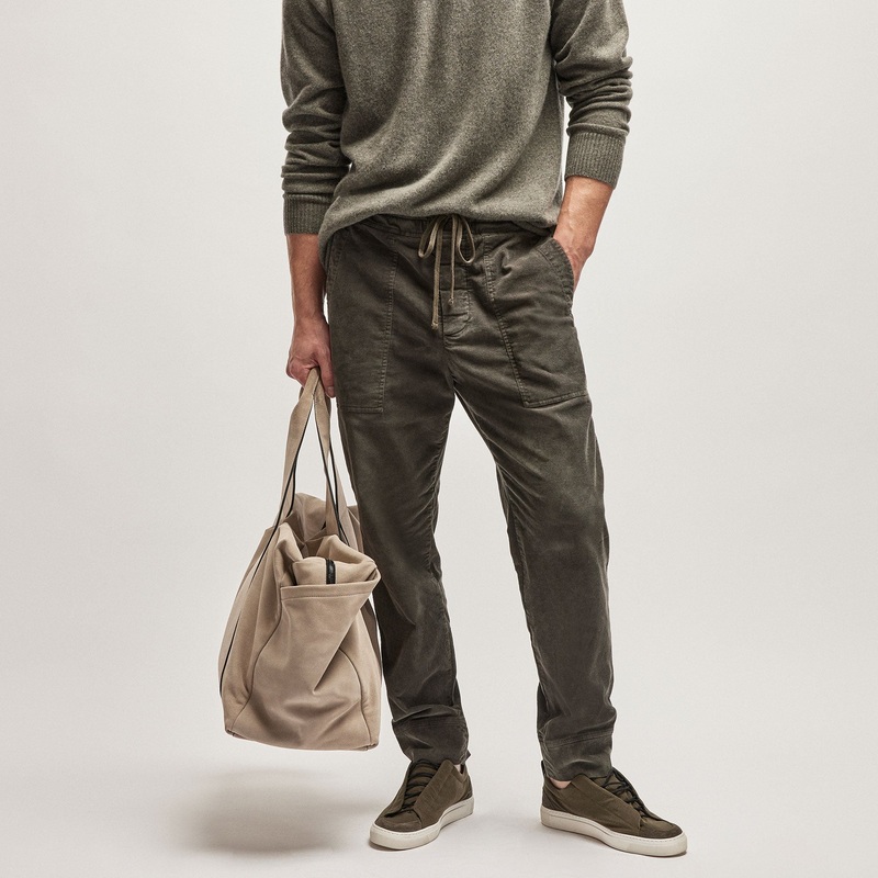 Corduroy Utility Pant – Dark Olive Pigment