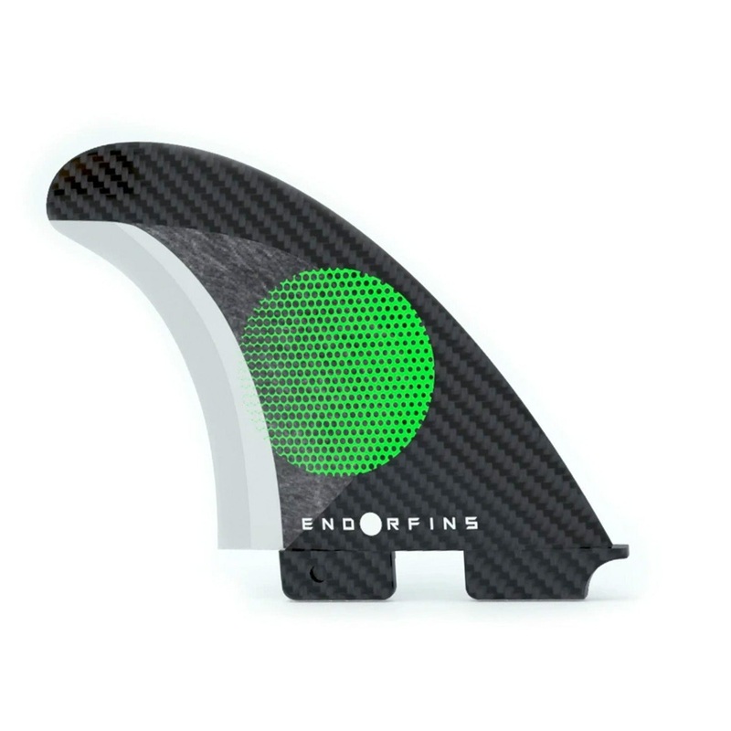 Endorfins Slater KS1 FCS II Tri Surfboard Fins – FCS II – Small/Green