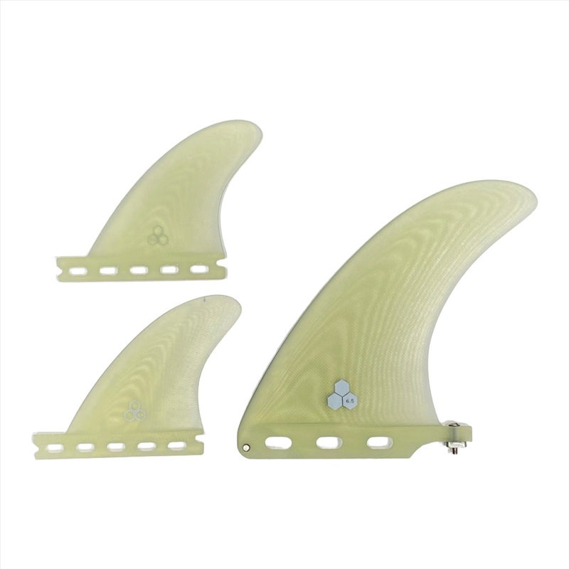Channel Islands Mid 2+1 Fin Set-3.6″