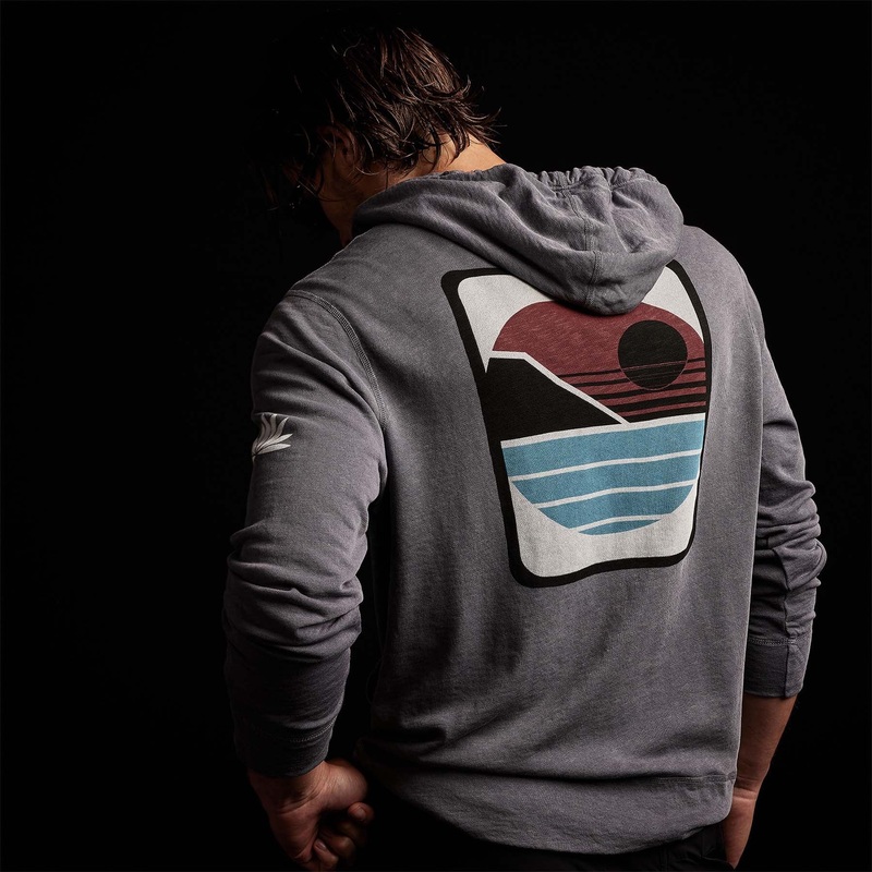 Malibu Shoreline Zip Up – Flannel Pigment