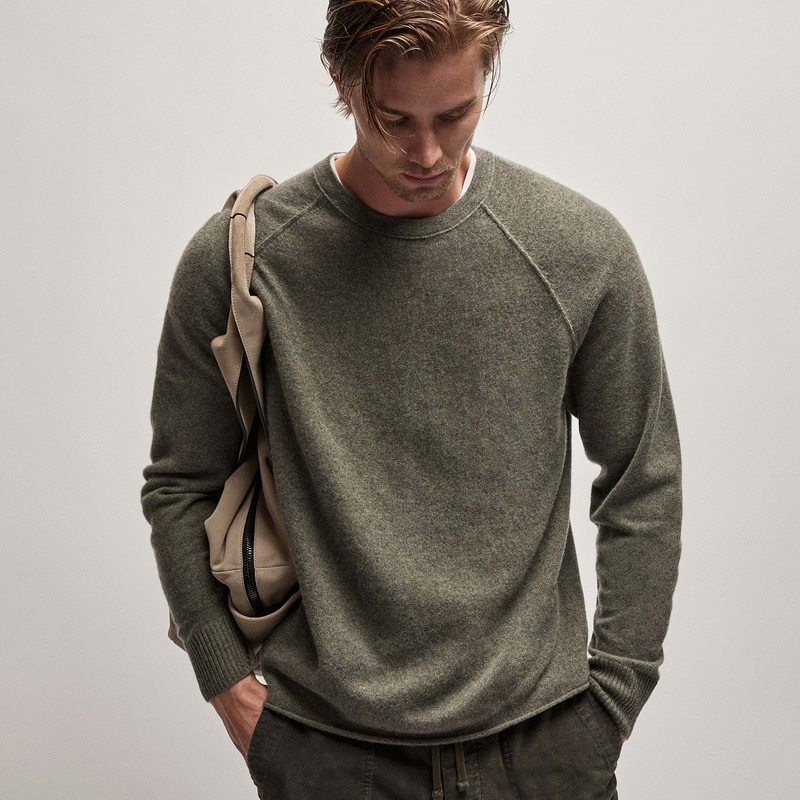 Recycled Cashmere Raglan – Highland