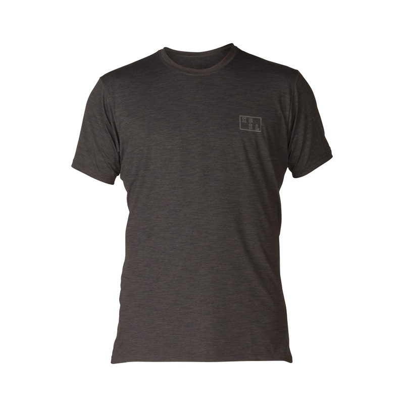 Xcel Men’s Robert S/S Ventx Men’s Rashgaurd – Black