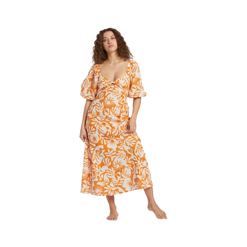 Billabong Paradise Cove 2 Dress Dried Mango