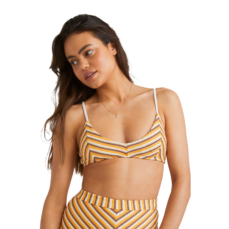 Billabong Tides Rib V Bralette Bikini Top