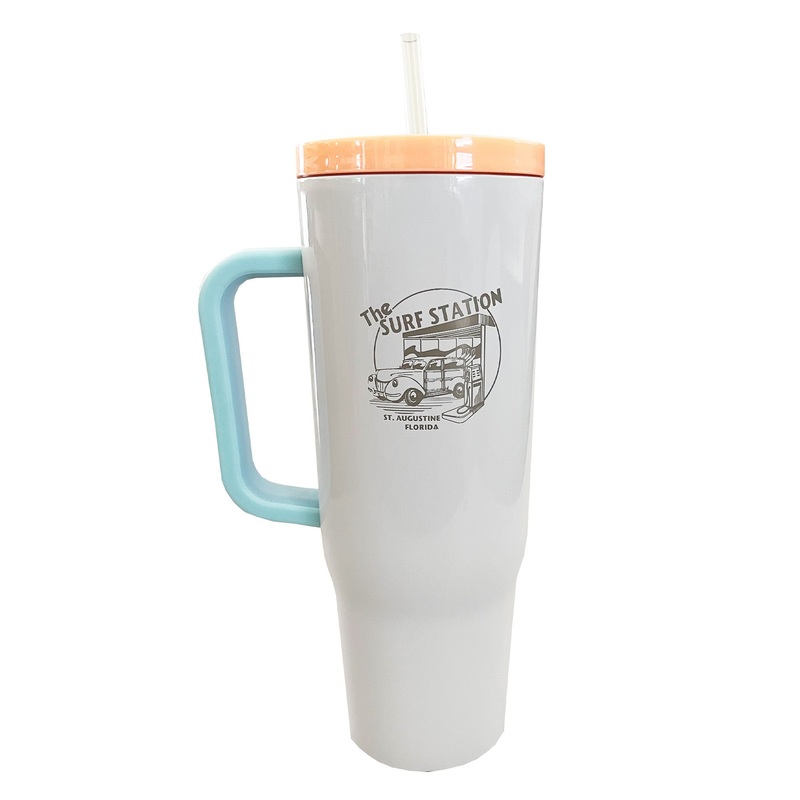 Corkcicle x Surf Station Cruiser 40oz Tumbler – Rollerskate Date