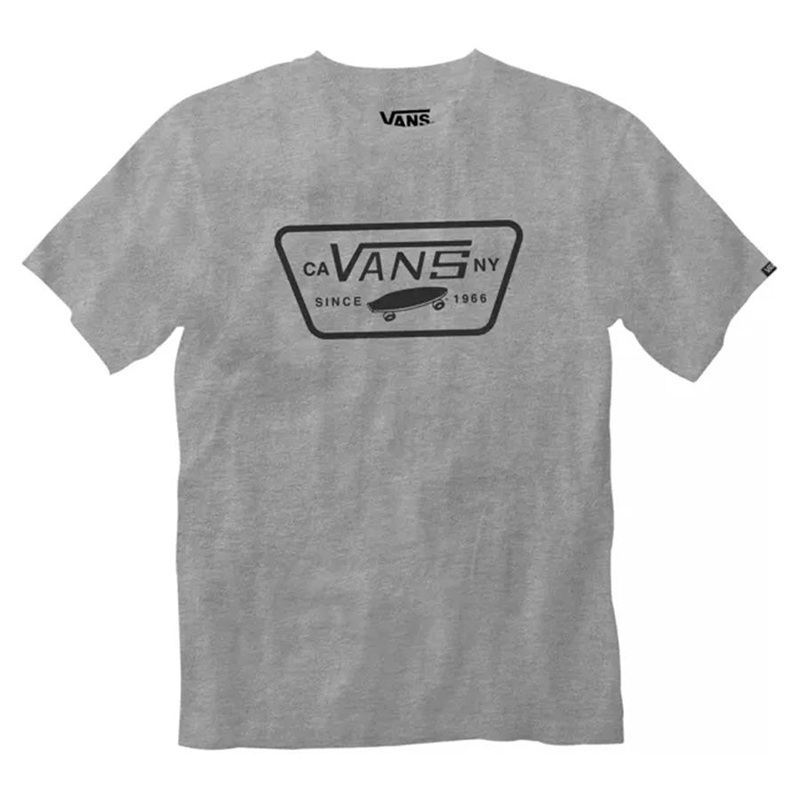 Vans Men’s Full Patch Tee – Athletic Heather