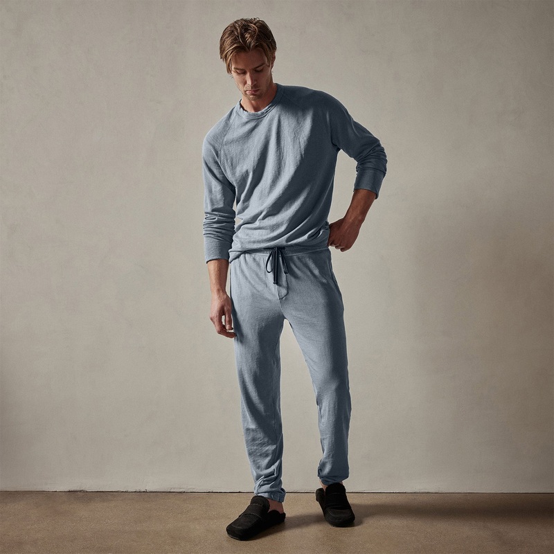 Vintage French Terry Sweatshirt – Bluestone Pigment