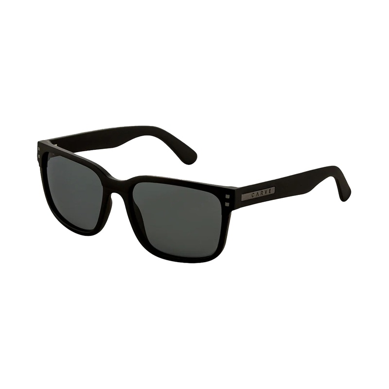 Carve Rivals XL Men’s Sunglasses – Matte Black/Grey