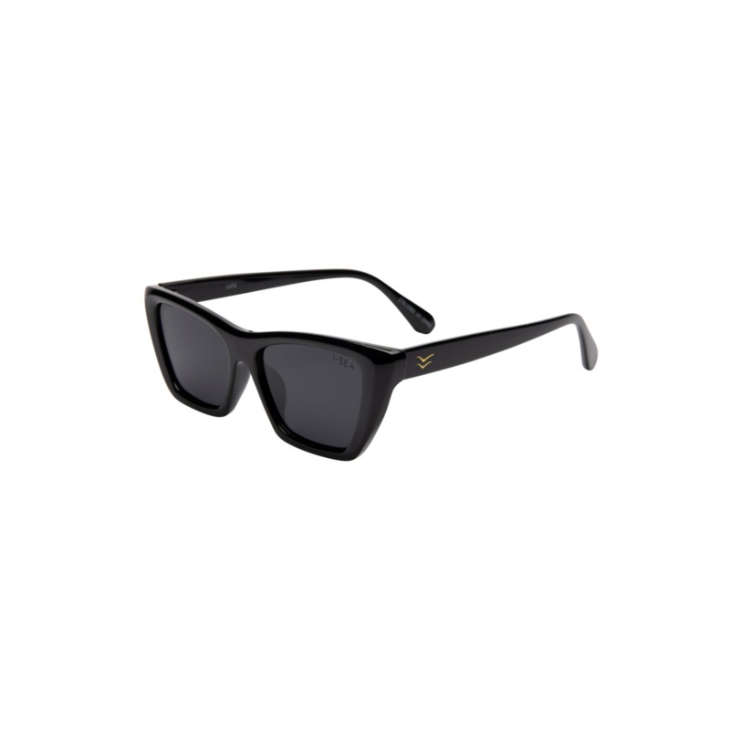 I-Sea Cate Sunglasses Black/Smoke Polarized