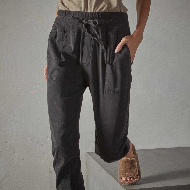 Mixed Media Pant – Carbon