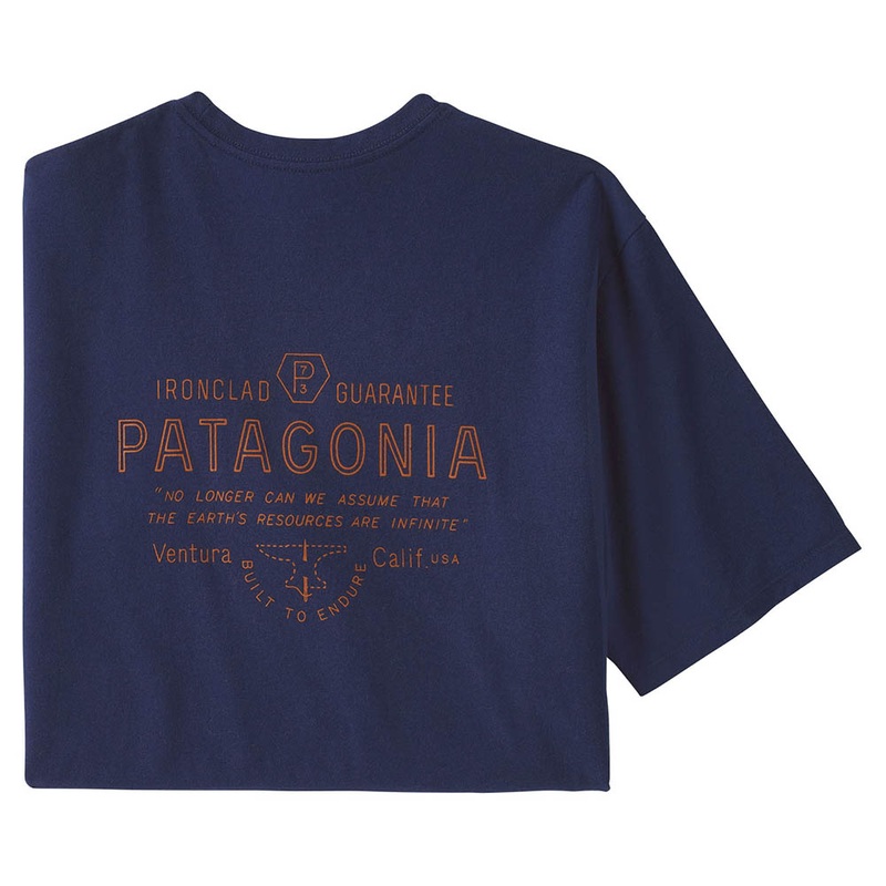 Patagonia Men’s Forge Mark Responsibili-Tee – Sound Blue