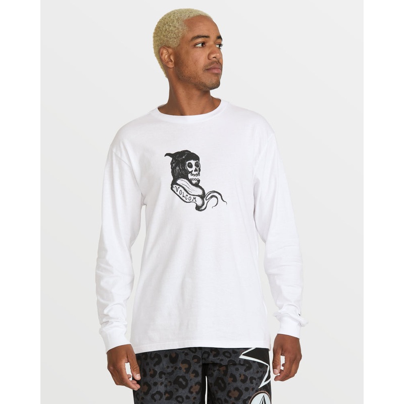 Volcom Fa Seth Conboy Long Sleeve T-Shirt White