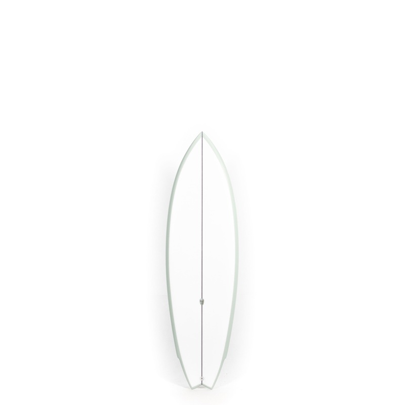 Christenson Surfboards – LANE SPLITTER SWALLOW – 5’10” x 20 x 2 11/16 – 34.01L – CX06714