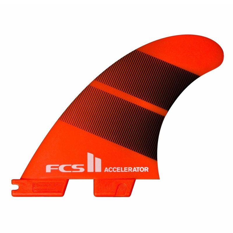 FCS II Accelerator Neo Glass Tri Fin Set – Small