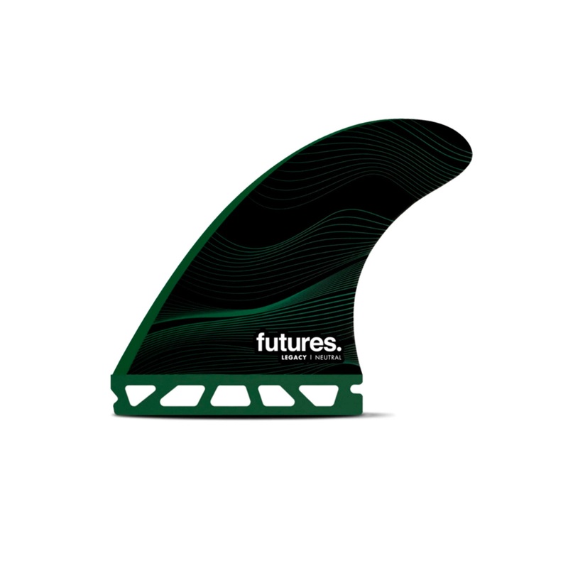 Futures F8 Honeycomb Tri Fin Set – Large/Green