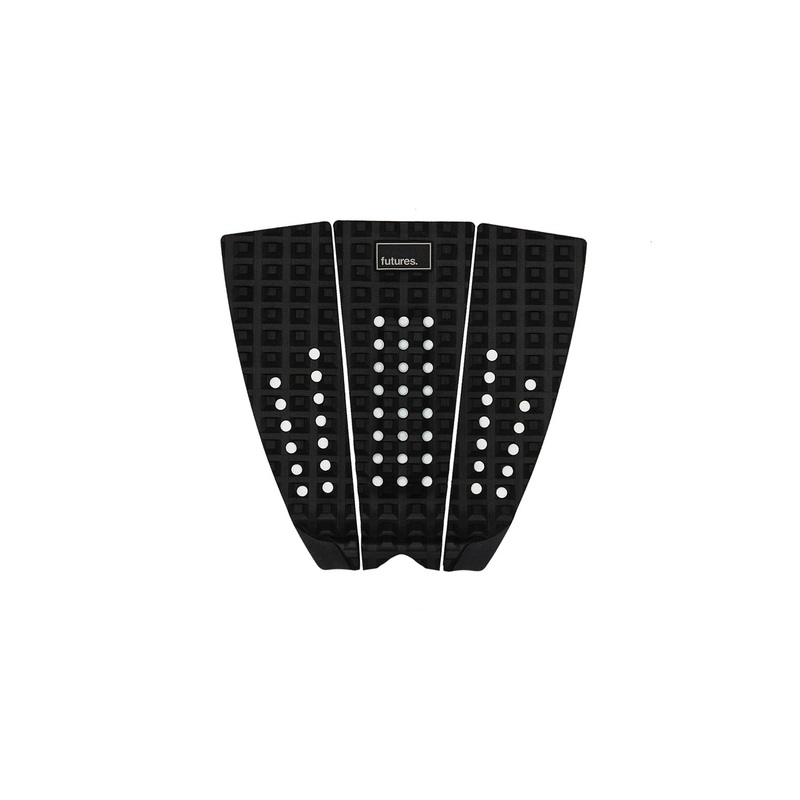 Futures Fins Brewster Narrow 3PC Traction Pad – Black