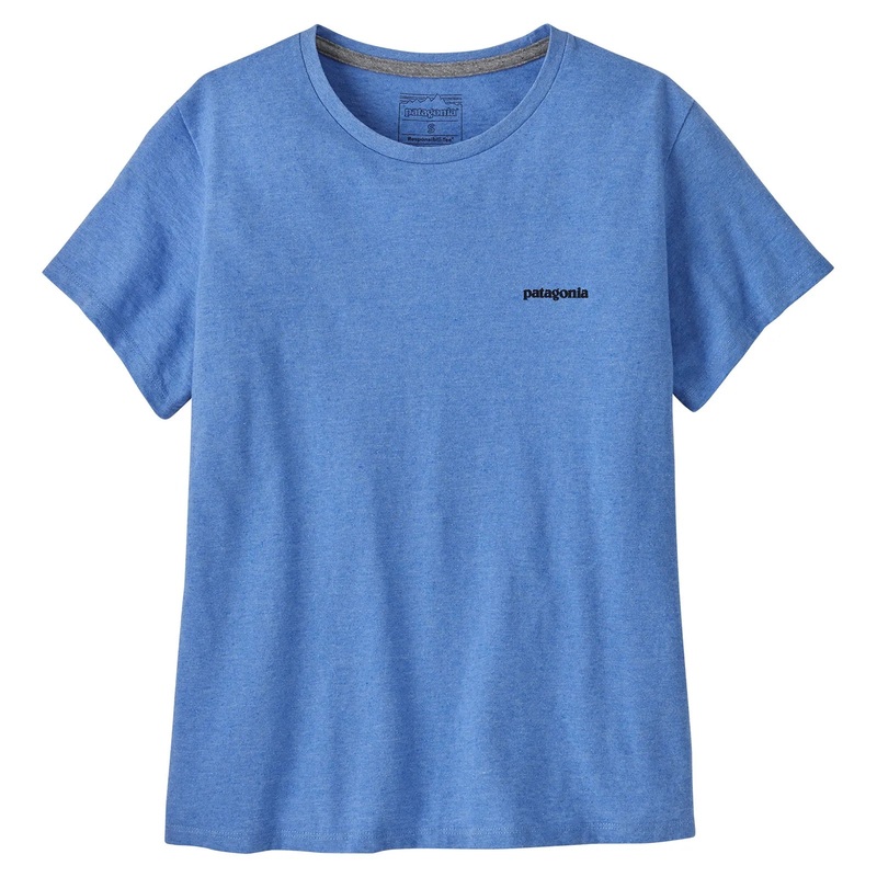 Patagonia Women’s P-6 Logo Responsibili-Tee – Abundant Blue