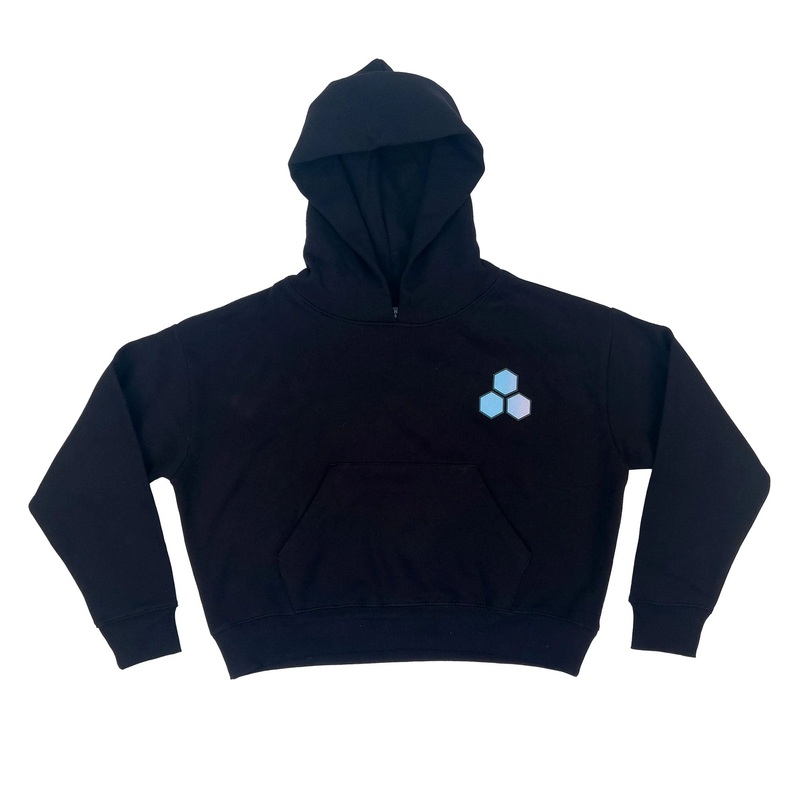 Channel Islands Fade Flag Women’s Hoodie – Black
