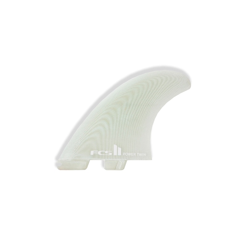 FCS – FCS II POWER TWIN – PG – CLEAR – L|XL – 2+1FINS