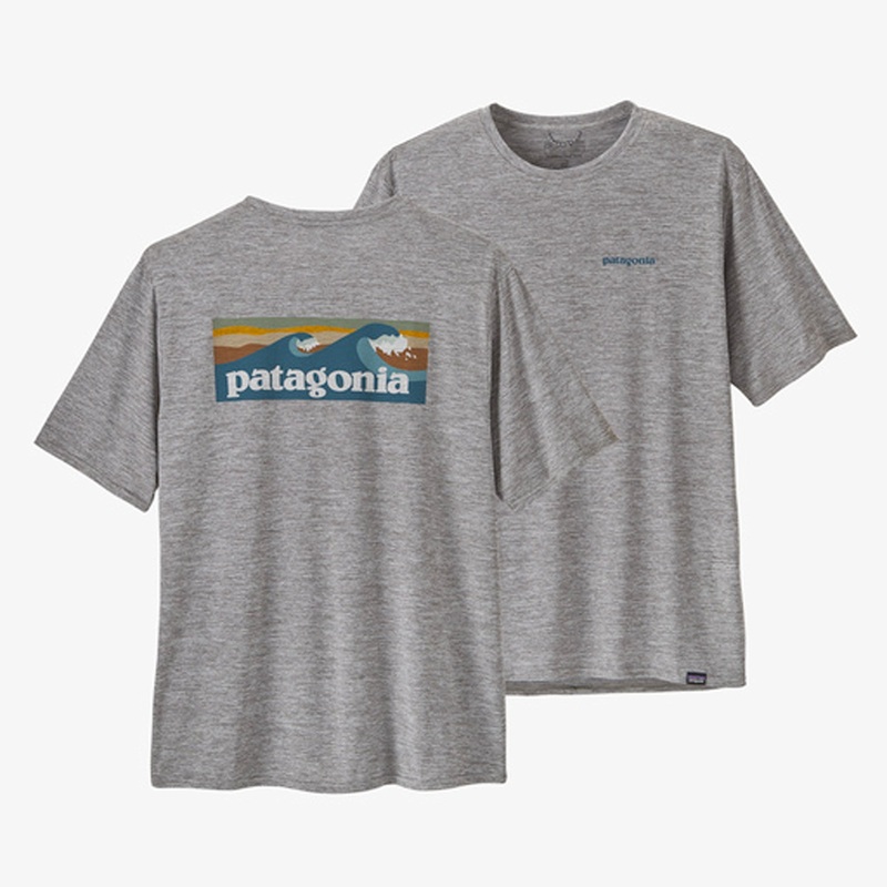 Patagonia Cool Daily Graphic Men’s S/S T-Shirt – Grey